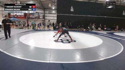 57 kg Champ. Rd Of 64 - Vincent Kilkeary, Ohio RTC/ TMWC vs D'Shaeon Wilson, Warrior Regional Training Center