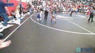 55 lbs Quarterfinal - Legend Bigheart, Sperry Wrestling Club vs Ace Bogart, Dark Cloud Wrestling Club