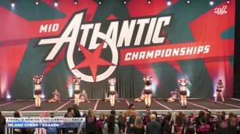 Island Cheer - Kraken [2026 L3 Senior - D2 - Small Day 2] 2026 MidAtlantic Championship Grand Nationals