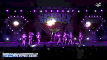 FAME All-Stars Stafford - Insanity [2026 L4 Senior Coed Day 1] 2026 Spirit Sports Myrtle Beach Nationals