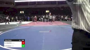 86 lbs Consolation - Naime Abdallah, Team Texas vs NIko Birakos, Oakdale