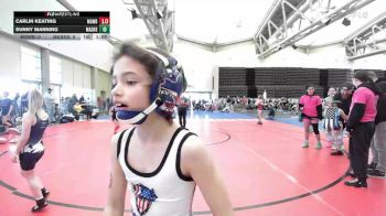 55 lbs Rr Rnd 2 - Zoe Singer, MGW Surf Savages vs Scarlett McKeown, Lady Assassins