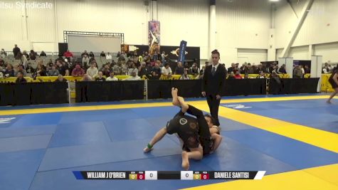 Daniele Santisi vs William J O'Brien 2024 World IBJJF Jiu-Jitsu No-Gi Championship