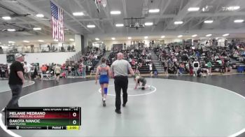 115 lbs Quarterfinal - Melanie Medrano, Purler Wrestling Academy vs Dakota Ivancic, Unaffiliated