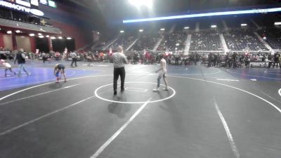 86 lbs Round Of 16 - Teagan Gorsuch, Gering WC vs Bridger Warner, Douglas WC