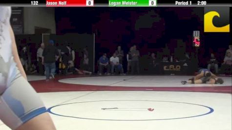 132 Champ.-Round-3, Jason Nolf, Pennsylvania vs Logan Meister, Maryland