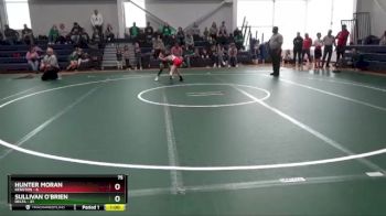 75 lbs Round 2 (6 Team) - Sullivan O`Brien, Delta vs Hunter Moran, Kenston
