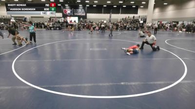 49 lbs 7th Place Match - Hudson Sorensen, MN Elite Wrestling Club vs Rhett Nowak, Perrysburg Wrestling Club