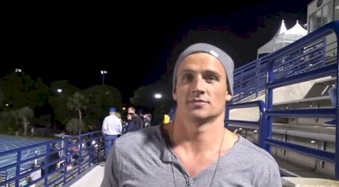 JEAH! EXCLUSIVE Ryan Lochte Olympic Swimmer at the 2013 Florida Relays