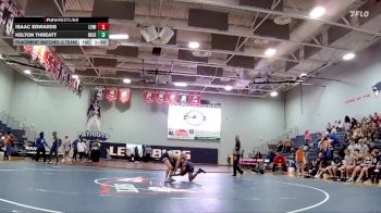 132 lbs Placement Matches (8 Team) - Isaac Edwards, Lewisburg vs Kelton Threatt, Desoto Central