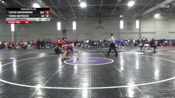 149 lbs Semifinal - Lucas Jagodzinske, Augsburg vs Owen Seffrood, Loras