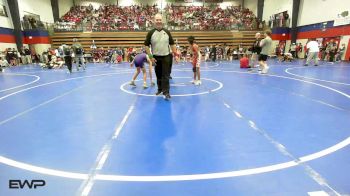 86 lbs Quarterfinal - Jayce Wellons, Tulsa Union vs Cannon Daniels, Bristow
