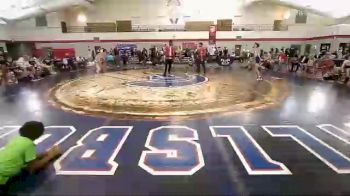 100 lbs Rr Rnd 3 - Ayden Campbell, EAC W.E. vs Justus Thrasher, Indiana Outlaws White