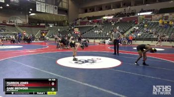 6A 106 lbs Cons. Semi - Marrion Jones, Little Rock Central vs Gabe Browder, Bentonville