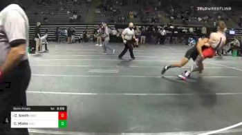 165 lbs Semifinal - Collin Smith, Western Wyoming vs Christian Minto, Niacc