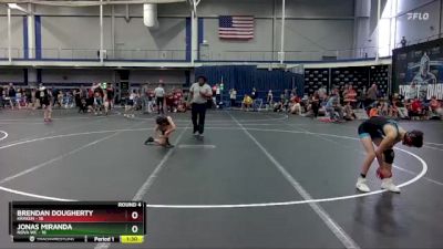 72 lbs Round 4 (8 Team) - Brendan Dougherty, Kraken vs Jonas Miranda, NOVA WC