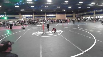 58 lbs Consi Of 16 #2 - Lilyanna Barragan, Predators WC vs Dalton Likens, Umpqua Mat Club