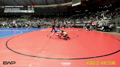 89 lbs Quarterfinal - Johnathan Thompson, Sebolt Wrestling Academy vs Charlie Atkinson, Refinery