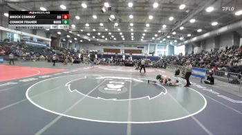 157 lbs Round 3 (3 Team) - Brock Conway, Seaford Sr High vs Connor Fraher, Marcellus-Onondaga