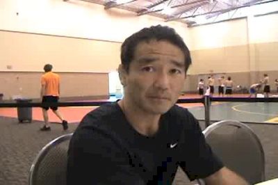 Coach Ray Takahashi at the World Wrestling Camps