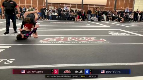 Colt Kingsbury vs Brady Blythe 2026 ADCC Portland Open