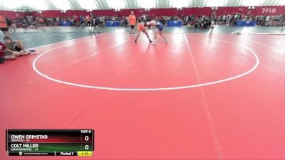 190 lbs Round 3 (6 Team) - Owen Grimstad, Waukon vs Colt Miller, Lena/Bonduel