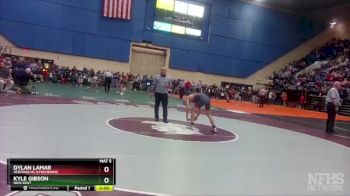 3 - 120 lbs Quarterfinal - Kyle Gibson, New Kent vs Dylan Lamar, Heritage HS (Lynchburg)