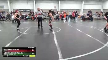 80 lbs Semis (4 Team) - Giovanni Barone, SMWC vs Joshua Golightly Jr., Daytrip Orange