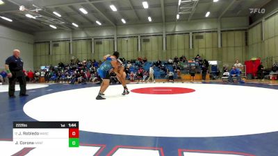 222 lbs Round Of 32 - Jacob Robledo, Wasco vs Jayden Corona, Hanford West