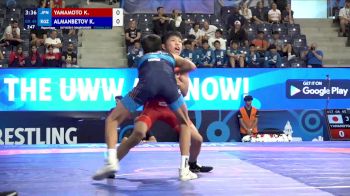 45 kg Repechage #2 - Kaisei Yamamoto, Japan vs Kadyrbek Almanbetov, Kyrgyzstan