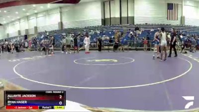 145 lbs Cons. Round 2 - Allante Jackson, IL vs Ryan Hager, OH