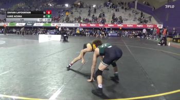 125 lbs 2nd Wrestleback (16 Team) - Zavian LaFountain, Tiffin vs Luke Acuna, Ashland