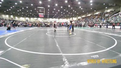 75 lbs Round Of 16 - Kalena Rozet, Nakamura Wrestling vs Keira Cunningham, Upper Township