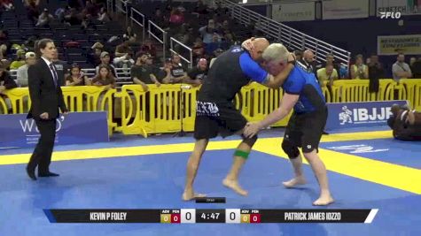 Patrick James Iozzo vs Kevin P Foley 2025 Pan IBJJF Jiu-Jitsu No-Gi Championship