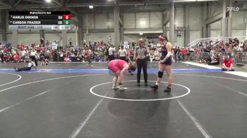 170 lbs Cons. Round 2 - Harlie Owings, Eureka vs Carbon Frazier, De Soto Kids