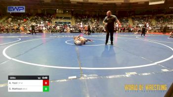 58 lbs Consi Of 4 - Andrew Yost, CP Wrestling vs Spencer Mattson, MN Elite