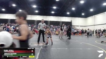 56 lbs Cons. Semi - Karl Stoll, Carolina Reapers vs Arman Bassiri, Pinning Python