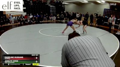 110 lbs. Cons. Round 4 - Addilyn Amos, Troy Buchanan vs Madeline Huggans, Hickman