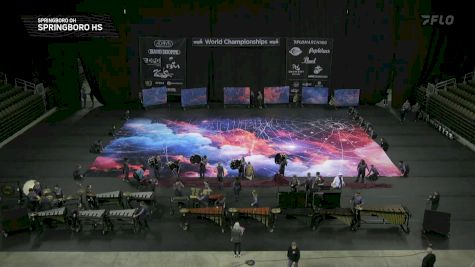 Springboro HS "Springboro OH" at 2025 WGI Percussion/Winds World Championships