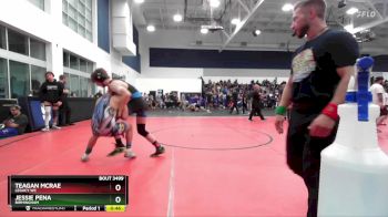 138 lbs Cons. Round 4 - Teagan McRae, Legacy WC vs Jessie Pena, Birmingham