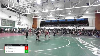 190 lbs Quarterfinal - Ezekiel Ormsby, South Torrance vs Manu Wesson, Highland