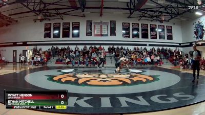 141 lbs Ethan Mitchell, Cleveland State vs Wyatt Henson, Lock Haven