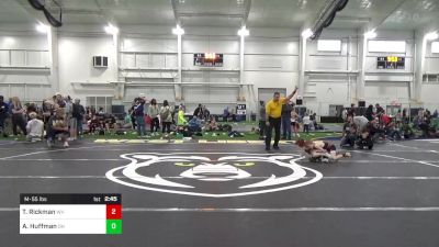 M-55 lbs Semifinal - Ty Rickman, WV vs Andrew Huffman, OH