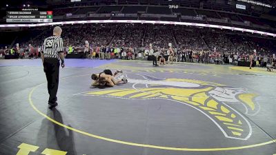 D1-126 lbs Champ. Round 1 - Archer Anderson, Clarkston HS vs Drake Pollins, Brighton HS