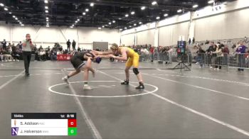 184 lbs C Of 16 #1 - Shay Addison, Arizona State vs Jon Halverson, Northwestern