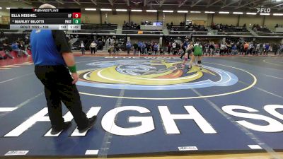 138 lbs Semifinal - Ella Neishel, North Providence vs Marley Bilotti, Ponaganset