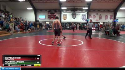 138 lbs Round 4 - Calvin Johnson, Fort Madison vs Kaimrin Ellingson, Van Buren County