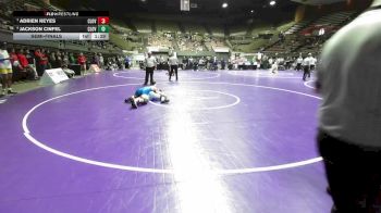 177 lbs Semifinal - Adrien Reyes, Clovis vs Jackson Cinfel, Clovis North