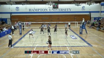 Replay: Elon vs Hampton | Oct 3 @ 6 PM