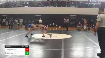 106 lbs Final - Jacob Deysher, Brandywine Heights vs Owen Lehman, Northern Lebanon